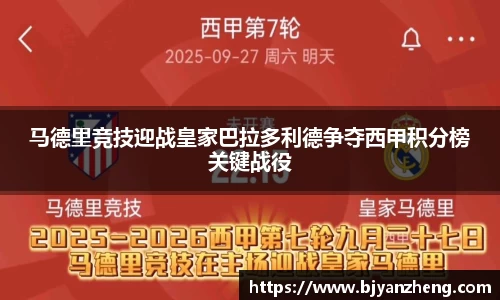 马德里竞技迎战皇家巴拉多利德争夺西甲积分榜关键战役